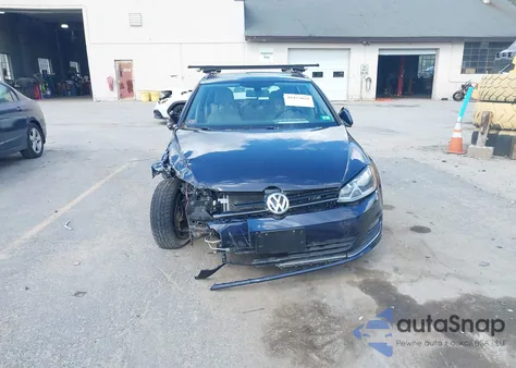 2015 Volkswagen Golf Sportwagen Tdi Se 4-Door из США, поврежденный, VIN 3VWFA7AU1FM516291